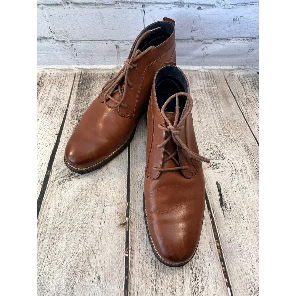 COLE HAAN Men’s Original Grand Leather Chukka Boots / Size: 110